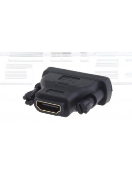 Gold Plated DVI 24+1 Female to HDMI Male Converter Adapter