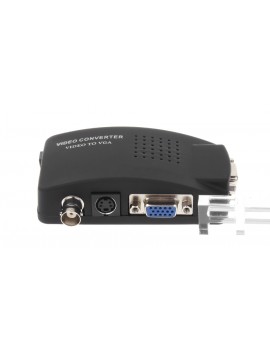 BNC to VGA Video Converter Adapter